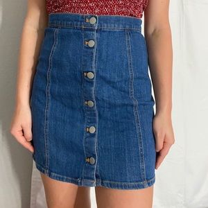 H&M jean Skirt